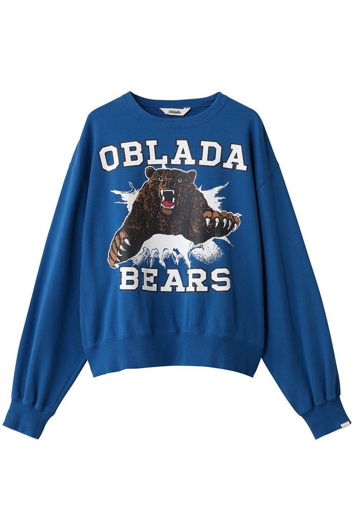 【オブラダ/Oblada】のBEARS スウェット インテリア・キッズ・メンズ・レディースファッション・服の通販 founy(ファニー) https://founy.com/ ファッション Fashion レディースファッション Fashion for Women トップス・カットソー Cut & Sew Tops シャツ・ブラウス・オフィスカジュアル Elegant Blouses & Button-Ups レディースパーカー・カジュアルフーディー Casual Hoodies & Sweatshirts ロングTシャツ・Tシャツ Longline T-Shirts & Tees スウェット・クルーネックトップス Sweatshirts & Crewnecks / Relaxed Fit Sweat Tops カットソー・ベーシックTシャツ Cut-and-Sewn Tops / Stretch Tees & Basics グラフィック Graphic, Graphic Design スウェット / スエット Sweatshirt, Sweatwear スラックス Slacks, Dress Pants デニム Denim, Jeans Material ミックス Mix, Mixed Style リラックス Relax, Relaxed Fit |ID: prp329100004874276 ipo3291000000036356524
