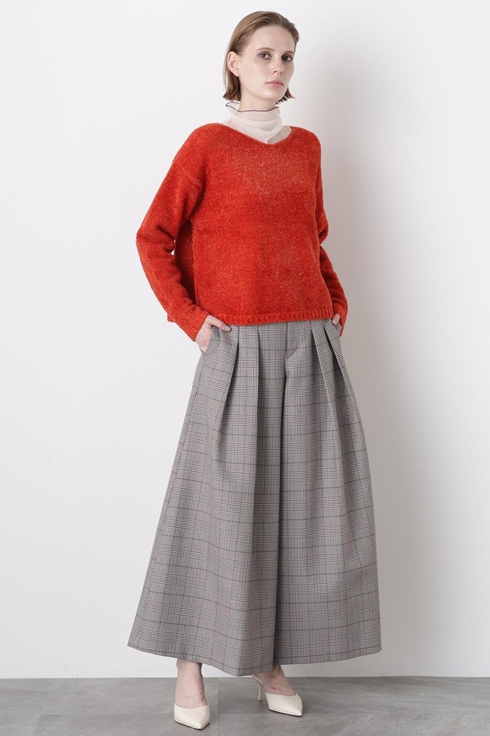 【ヒューエルミュージアム/hueLe Museum】の【STUMBLY】Yarn Dyed Highwaist Pants インテリア・キッズ・メンズ・レディースファッション・服の通販 founy(ファニー) https://founy.com/ ファッション Fashion レディースファッション Fashion for Women パンツ Pants & Trousers クラシック Classic, Timeless Style チェック Check, Plaid, Tartan ツイル Twist, Twisted Detail フロント Front, Front Design |ID: prp329100004874301 ipo3291000000036356729