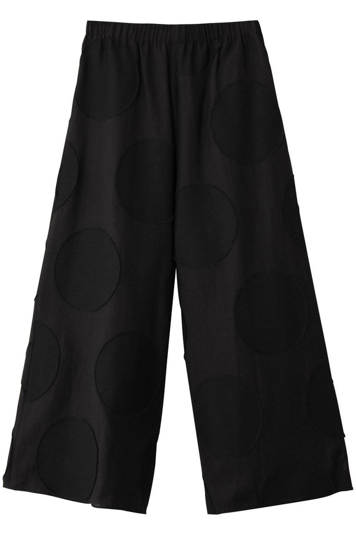 【プレインピープル/PLAIN PEOPLE】のビッグドットワイドクロップドパンツ インテリア・キッズ・メンズ・レディースファッション・服の通販 founy(ファニー) https://founy.com/ ファッション Fashion レディースファッション Fashion for Women パンツ Pants & Trousers コンパクト Compact, Small Size ドット Polka Dot, Dot Pattern バランス Balance, Style Balance フレア Flare, Flared モダン Modern, Contemporary ワイド Wide, Wide Fit |ID: prp329100004874305 ipo3291000000036356761