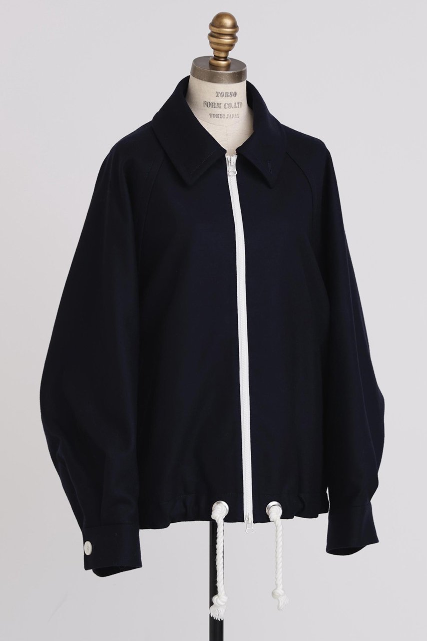 【ヒューエルミュージアム/hueLe Museum】の【STUMBLY】Bicolor Zip Swing Top 人気、トレンドファッション・服の通販 founy(ファニー) ファッション Fashion レディースファッション Fashion for Women アウター Coat / Outerwear Collection レディースジャケット・軽アウター Jackets クラシック Classic, Timeless Style ジャケット Jacket, Outerwear フォルム Silhouette, Form メルトン Melton, Heavy Wool モダン Modern, Contemporary other-2|ID: prp329100004874323 ipo3291000000036356912