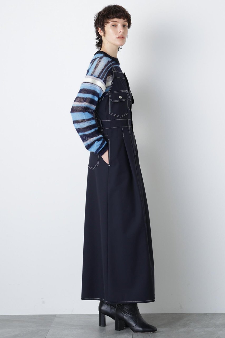 【ヒューエルミュージアム/hueLe Museum】の【STUMBLY】Super Wide Combinaison 人気、トレンドファッション・服の通販 founy(ファニー) 　ファッション　Fashion　レディースファッション　Fashion for Women　パンツ　Pants & Trousers　インナー　Innerwear　カットソー　Cut and Sewn Top　コンパクト　Compact, Small Size　コンビネゾン　Jumpsuit, All-in-One　ジャケット　Jacket, Outerwear　ヴィンテージ　Vintage Style　other-3|ID: prp329100004874324 ipo3291000000036356922