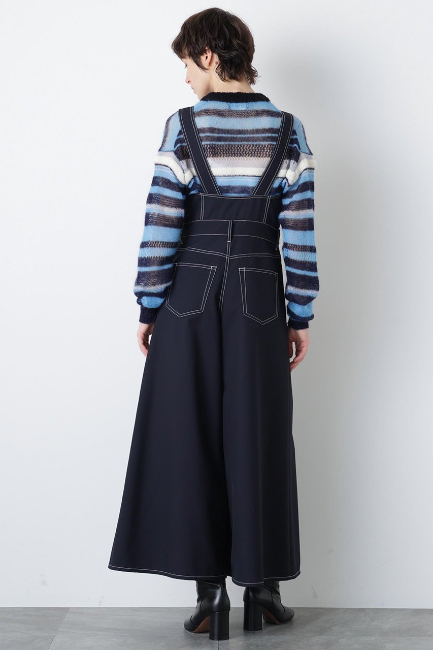 【ヒューエルミュージアム/hueLe Museum】の【STUMBLY】Super Wide Combinaison 人気、トレンドファッション・服の通販 founy(ファニー) 　ファッション　Fashion　レディースファッション　Fashion for Women　パンツ　Pants & Trousers　インナー　Innerwear　カットソー　Cut and Sewn Top　コンパクト　Compact, Small Size　コンビネゾン　Jumpsuit, All-in-One　ジャケット　Jacket, Outerwear　ヴィンテージ　Vintage Style　other-4|ID: prp329100004874324 ipo3291000000036356923