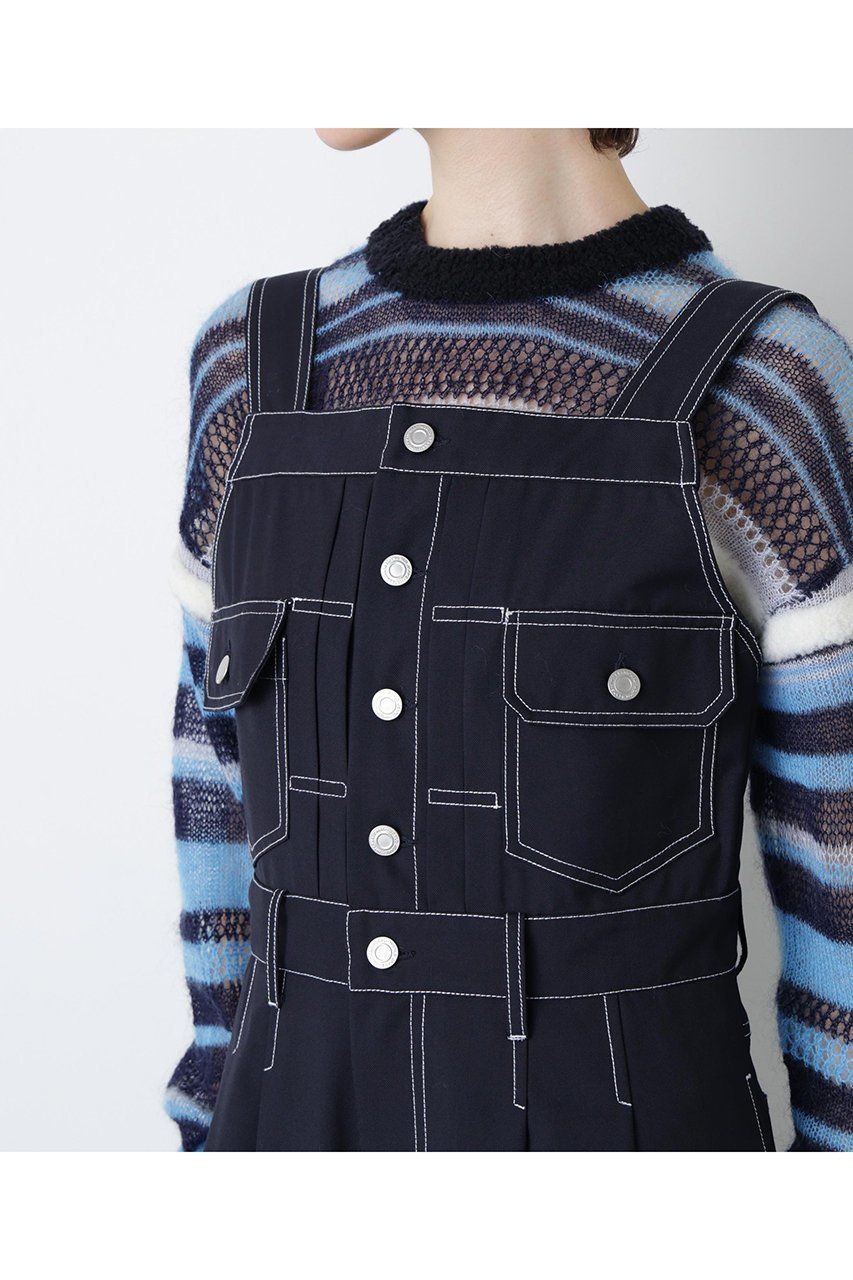 【ヒューエルミュージアム/hueLe Museum】の【STUMBLY】Super Wide Combinaison 人気、トレンドファッション・服の通販 founy(ファニー) 　ファッション　Fashion　レディースファッション　Fashion for Women　パンツ　Pants & Trousers　インナー　Innerwear　カットソー　Cut and Sewn Top　コンパクト　Compact, Small Size　コンビネゾン　Jumpsuit, All-in-One　ジャケット　Jacket, Outerwear　ヴィンテージ　Vintage Style　other-5|ID: prp329100004874324 ipo3291000000036356924