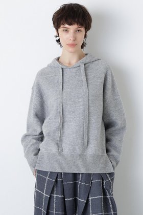 【ヒューエルミュージアム/hueLe Museum】の【hLM】パイルニットフーディー 人気、トレンドファッション・服の通販 founy(ファニー) ファッション Fashion レディースファッション Fashion for Women トップス・カットソー Cut & Sew Tops ニット Knit Tops & Sweaters カジュアルプルオーバー・ニットトップス Pullovers & Knit Tops / Casual Pullovers シンプル Simple, Minimal エレガント 上品 Elegant |ID:prp329100004874326