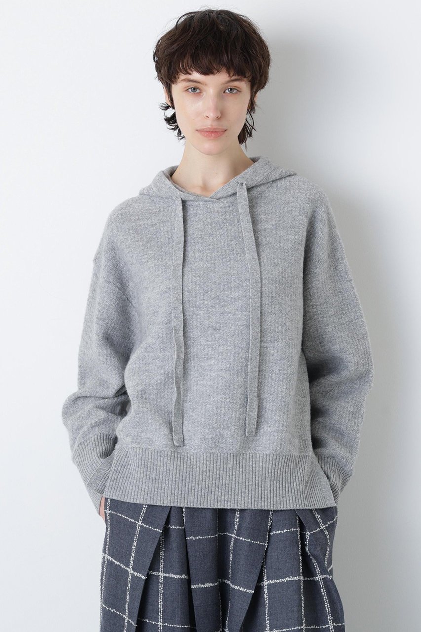 【ヒューエルミュージアム/hueLe Museum】の【hLM】パイルニットフーディー 人気、トレンドファッション・服の通販 founy(ファニー) ファッション Fashion レディースファッション Fashion for Women トップス・カットソー Cut & Sew Tops ニット Knit Tops & Sweaters カジュアルプルオーバー・ニットトップス Pullovers & Knit Tops / Casual Pullovers シンプル Simple, Minimal エレガント 上品 Elegant other-1|ID: prp329100004874326 ipo3291000000036356938