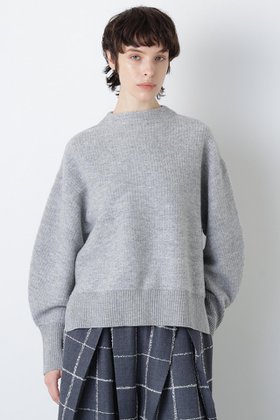 【ヒューエルミュージアム/hueLe Museum】の【hLM】パイルニット 人気、トレンドファッション・服の通販 founy(ファニー) ファッション Fashion レディースファッション Fashion for Women トップス・カットソー Cut & Sew Tops ニット Knit Tops & Sweaters カジュアルプルオーバー・ニットトップス Pullovers & Knit Tops / Casual Pullovers シンプル Simple, Minimal ラウンド Round, Round Neck エレガント 上品 Elegant |ID:prp329100004874327