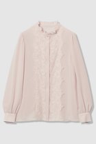 【アナイ/ANAYI】の【Eternal Line 2026】ジョーゼットレースコンビ ブラウス ピンク|ID: prp329100004874363 ipo3291000000036357201