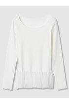 【アナイ/ANAYI】の【Eternal Line 2026】シアーフレアヘムリブ プルオーバー ホワイト|ID: prp329100004874373 ipo3291000000036357277