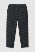 【アナイ/ANAYI】の【Eternal Line 2026】ドットジャガードテーパードパンツ 人気、トレンドファッション・服の通販 founy(ファニー) ファッション Fashion レディースファッション Fashion for Women パンツ Pants & Trousers おすすめ Recommended / Our Picks コンパクト Compact, Small Size ジャカード／ジャガード Jacquard, Woven Pattern ストレッチ Stretch, Stretchy Fabric セットアップ Set-Up, Coordinated Outfit ドット Polka Dot, Dot Pattern フロント Front, Front Design エレガント 上品 Elegant thumbnail ブラック|ID: prp329100004874376 ipo3291000000036357292