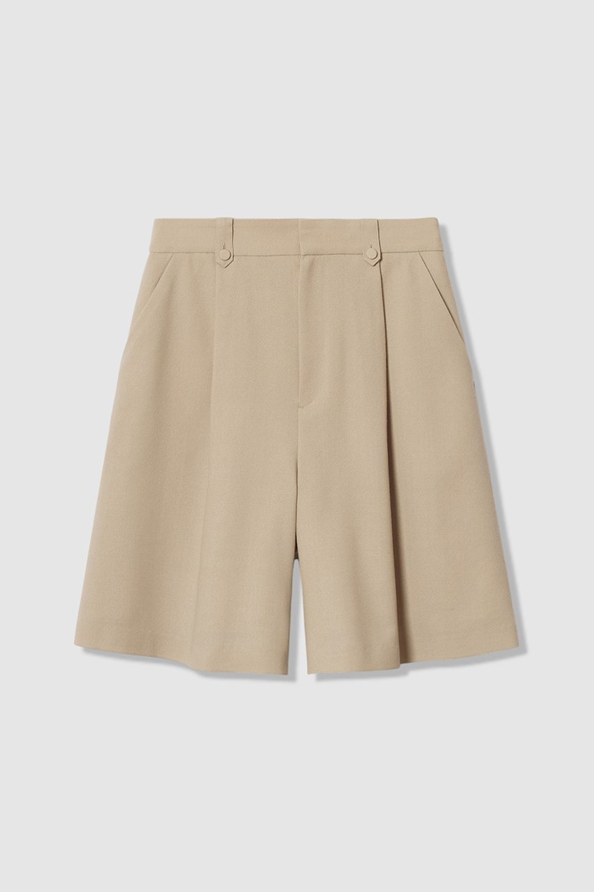 【アナイ/ANAYI】の【Eternal Line 2026】ウールジョーゼットキュロットパンツ インテリア・キッズ・メンズ・レディースファッション・服の通販 founy(ファニー) ファッション Fashion レディースファッション Fashion for Women スカート Skirts パンツ Pants & Trousers ショートパンツ・ハーフパンツ High-Waisted & Relaxed Shorts おすすめ Recommended / Our Picks オケージョン Occasion Wear キュロット Culottes, Wide Shorts ショート Short, Short Length ジョーゼット Georgette, Semi-Sheer Fabric セットアップ Set-Up, Coordinated Outfit セレモニー Ceremony テクスチャー Texture, Textured Fabric エレガント 上品 Elegant 今季 This Season, Current Season ベージュ|ID: prp329100004874379 ipo3291000000036357317