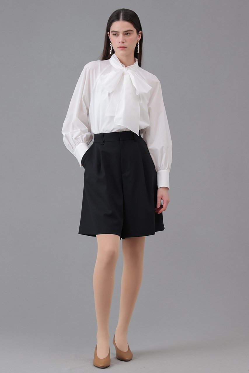 【アナイ/ANAYI】の【Eternal Line 2026】ウールジョーゼットキュロットパンツ 人気、トレンドファッション・服の通販 founy(ファニー) ファッション Fashion レディースファッション Fashion for Women スカート Skirts パンツ Pants & Trousers ショートパンツ・ハーフパンツ High-Waisted & Relaxed Shorts おすすめ Recommended / Our Picks オケージョン Occasion Wear キュロット Culottes, Wide Shorts ショート Short, Short Length ジョーゼット Georgette, Semi-Sheer Fabric セットアップ Set-Up, Coordinated Outfit セレモニー Ceremony テクスチャー Texture, Textured Fabric エレガント 上品 Elegant 今季 This Season, Current Season other-4|ID: prp329100004874379 ipo3291000000036357322