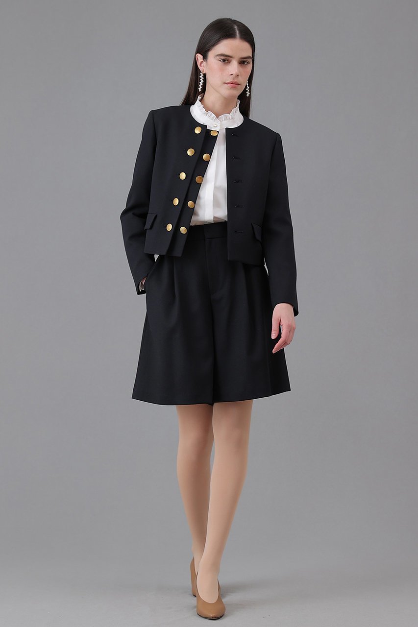 【アナイ/ANAYI】の【Eternal Line 2026】ウールジョーゼットキュロットパンツ 人気、トレンドファッション・服の通販 founy(ファニー) ファッション Fashion レディースファッション Fashion for Women スカート Skirts パンツ Pants & Trousers ショートパンツ・ハーフパンツ High-Waisted & Relaxed Shorts おすすめ Recommended / Our Picks オケージョン Occasion Wear キュロット Culottes, Wide Shorts ショート Short, Short Length ジョーゼット Georgette, Semi-Sheer Fabric セットアップ Set-Up, Coordinated Outfit セレモニー Ceremony テクスチャー Texture, Textured Fabric エレガント 上品 Elegant 今季 This Season, Current Season other-6|ID: prp329100004874379 ipo3291000000036357324