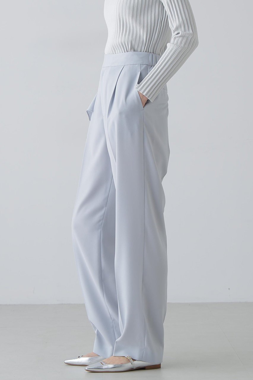 【アドーア/ADORE】のバックサテンジョーゼットパンツ 大人の最旬トレンドファッション＆コーディネート founy(ファウニー) 　ファッション　Fashion　レディースファッション　Fashion for Women　パンツ　Pants & Trousers　バッグ　Bags　アシンメトリー　Asymmetrical Style　サテン　Satin, Glossy Fabric　ジョーゼット　Georgette, Semi-Sheer Fabric　ストレッチ　Stretch, Stretchy Fabric　エレガント 上品　Elegant　other-4|ID: prp329100004874396 ipo3291000000037174697