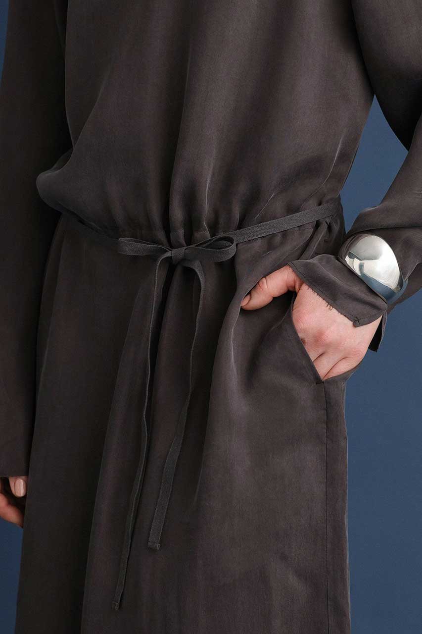 【ブリル/BRILL】のフィブリルアレンジワンピース 人気、トレンドファッション・服の通販 founy(ファニー) 　ファッション　Fashion　レディースファッション　Fashion for Women　ワンピース　Dresses　チュニック　Tunic Tops & Dresses　ギャザー　Gathered, Ruffled　シンプル　Simple, Minimal　ストレート　Straight, Straight Cut　チュニック　Tunic, Long Top　ロング　Long, Long-Length　other-8|ID: prp329100004874401 ipo3291000000036357498