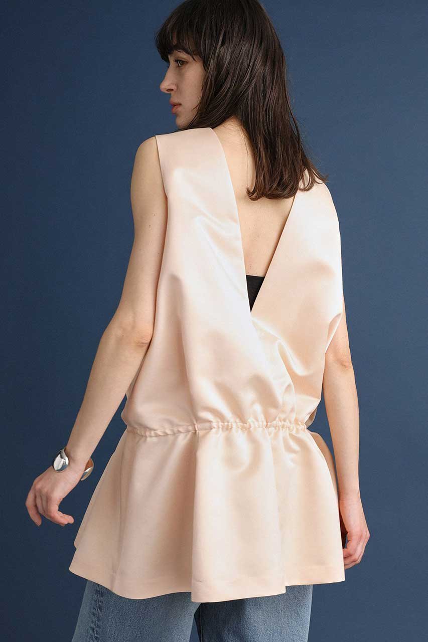 【ブリル/BRILL】のサテンミニドレス 人気、トレンドファッション・服の通販 founy(ファニー) 　ファッション　Fashion　レディースファッション　Fashion for Women　ワンピース　Dresses　フォーマル・パーティードレス・結婚式用ドレス　Elegant & Casual Dresses　チュニック　Tunic Tops & Dresses　ギャザー　Gathered, Ruffled　サテン　Satin, Glossy Fabric　シンプル　Simple, Minimal　ジャケット　Jacket, Outerwear　チュニック　Tunic, Long Top　ドレス　Dress, One-Piece　パーティ　Party, Party Style　エレガント 上品　Elegant　other-5|ID: prp329100004874402 ipo3291000000036357505