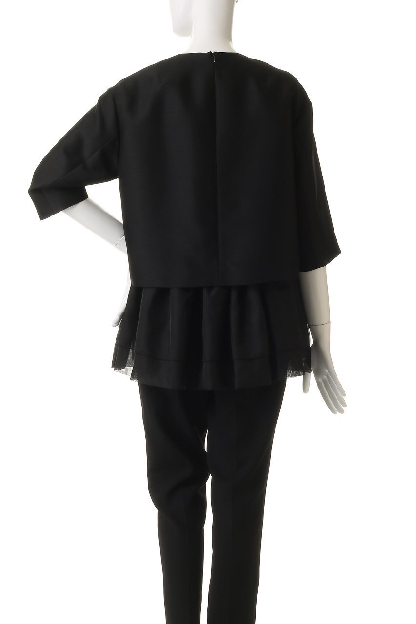 【ドメル/DOMELLE】のウール シルク ブラウス 人気、トレンドファッション・服の通販 founy(ファニー) 　ファッション　Fashion　レディースファッション　Fashion for Women　トップス・カットソー　Cut & Sew Tops　シャツ・ブラウス・オフィスカジュアル　Elegant Blouses & Button-Ups　おすすめ　Recommended / Our Picks　オーガンジー　Organza Fabric　キャミソール　Camisole, Spaghetti Strap Top　ギャザー　Gathered, Ruffled　ショート　Short, Short Length　シルク　Silk, 100% Silk　スリーブ　Sleeve, Long Sleeve / Short Sleeve　セットアップ　Set-Up, Coordinated Outfit　ミックス　Mix, Mixed Style　ロング　Long, Long-Length　A/W・秋冬　Autumn/Winter　other-4|ID: prp329100004874403 ipo3291000000036357513