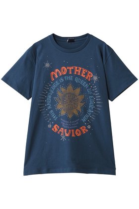 【マザー/MOTHER】 THE ROWDY SAVIORプリントTシャツ (MVI)人気、トレンドファッション・服の通販 founy(ファニー) ファッション Fashion レディースファッション Fashion for Women トップス・カットソー Cut & Sew Tops シャツ・ブラウス・オフィスカジュアル Elegant Blouses & Button-Ups ロングTシャツ・Tシャツ Longline T-Shirts & Tees カットソー・ベーシックTシャツ Cut-and-Sewn Tops / Stretch Tees & Basics グラフィック Graphic, Graphic Design ショート Short, Short Length シルバー Silver, Metallic Silver スタッズ Studs, Metal Accents ストーン Stone, Gem-Like スリーブ Sleeve, Long Sleeve / Short Sleeve デニム Denim, Jeans Material フロント Front, Front Design プリント Print, Printed Pattern リュクス Luxury, Elegant, High-End, Chic |ID:prp329100004874410