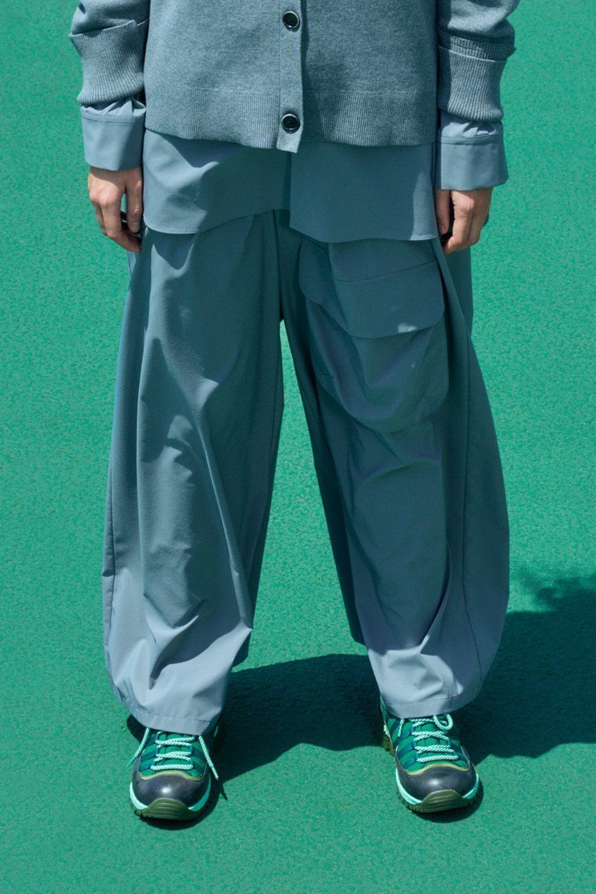 【ナゴンスタンス/nagonstans】のwide cocoon pants 人気、トレンドファッション・服の通販 founy(ファニー) 　ファッション　Fashion　レディースファッション　Fashion for Women　パンツ　Pants & Trousers　ストレッチ　Stretch, Stretchy Fabric　セットアップ　Set-Up, Coordinated Outfit　タフタ　Taffeta, Structured Fabric　ポケット　Pocket, Pocket Detail　リラックス　Relax, Relaxed Fit　ワイド　Wide, Wide Fit　other-8|ID: prp329100004874415 ipo3291000000036357612