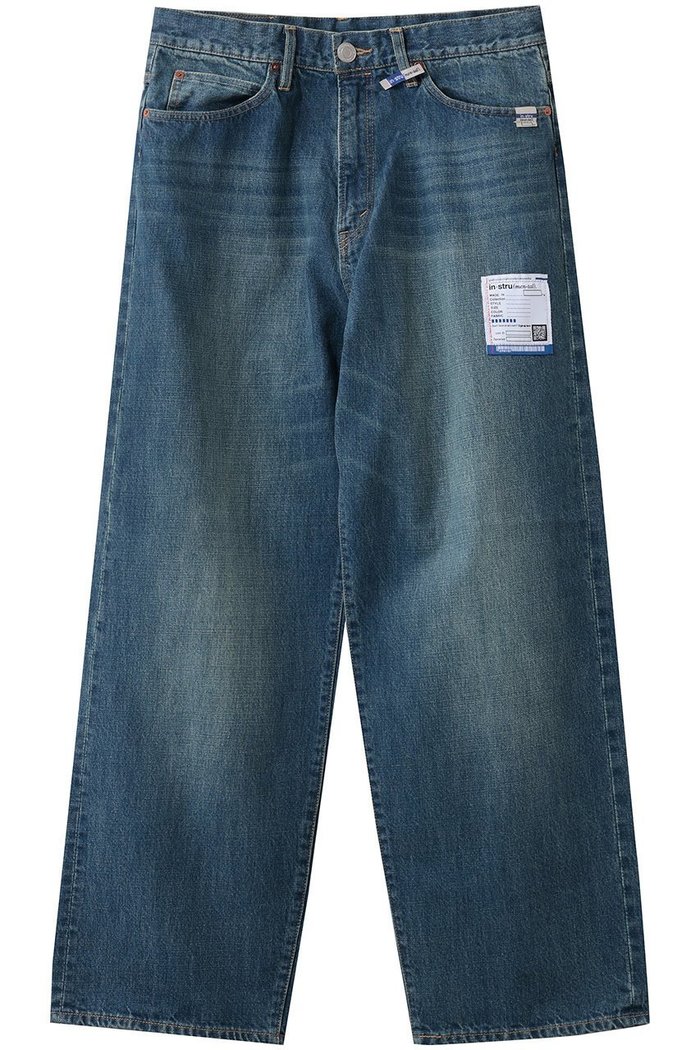 【メゾン ミハラヤスヒロ/Maison MIHARA YASUHIRO / MEN】の【MEN】【in-stru(men-tal).】HARD WASHED SELVAGE デニム バギー パンツ インテリア・キッズ・メンズ・レディースファッション・服の通販 founy(ファニー) https://founy.com/ ファッション Fashion メンズファッション Fashion for Men ボトムス Bottoms デニムパンツ・ジーンズ Denim Pants デニム Denim, Jeans Material リアル Real, Realistic リラックス Relax, Relaxed Fit |ID: prp329100004874422 ipo3291000000036357664
