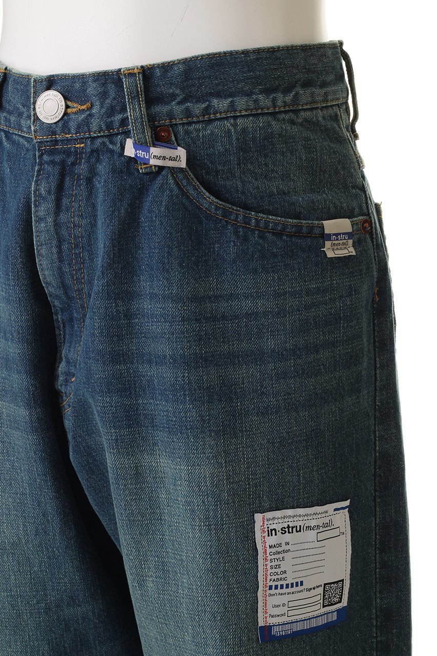 【メゾン ミハラヤスヒロ/Maison MIHARA YASUHIRO / MEN】の【MEN】【in-stru(men-tal).】HARD WASHED SELVAGE デニム バギー パンツ 人気、トレンドファッション・服の通販 founy(ファニー) 　ファッション　Fashion　メンズファッション　Fashion for Men　ボトムス　Bottoms　デニムパンツ・ジーンズ　Denim Pants　デニム　Denim, Jeans Material　リアル　Real, Realistic　リラックス　Relax, Relaxed Fit　other-5|ID: prp329100004874422 ipo3291000000036357669