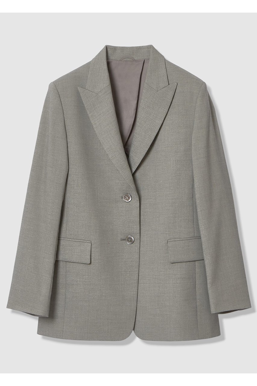 【アナイ/ANAYI】の【セットアップ対象商品】シャークスキンシングル ジャケット インテリア・キッズ・メンズ・レディースファッション・服の通販 founy(ファニー) 　ファッション　Fashion　レディースファッション　Fashion for Women　アウター　Coat / Outerwear Collection　レディースジャケット・軽アウター　Jackets　シェイプ　Shape, Slim Fit　ショルダー　Shoulder, Shoulder Strap　ジャケット　Jacket, Outerwear　セットアップ　Set-Up, Coordinated Outfit　トレンド　Trend, Trending Now　ハーフ　Half, Half-Length　フォルム　Silhouette, Form　エレガント 上品　Elegant　夏　Summer　春　Spring　S/S・春夏　SS, Spring/Summer, Warm Season　ブラック系|ID: prp329100004874445 ipo3291000000036357858