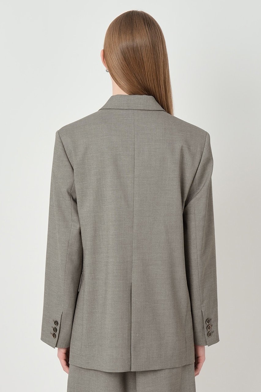 【アナイ/ANAYI】の【セットアップ対象商品】シャークスキンシングル ジャケット 人気、トレンドファッション・服の通販 founy(ファニー) 　ファッション　Fashion　レディースファッション　Fashion for Women　アウター　Coat / Outerwear Collection　レディースジャケット・軽アウター　Jackets　シェイプ　Shape, Slim Fit　ショルダー　Shoulder, Shoulder Strap　ジャケット　Jacket, Outerwear　セットアップ　Set-Up, Coordinated Outfit　トレンド　Trend, Trending Now　ハーフ　Half, Half-Length　フォルム　Silhouette, Form　エレガント 上品　Elegant　夏　Summer　春　Spring　S/S・春夏　SS, Spring/Summer, Warm Season　other-6|ID: prp329100004874445 ipo3291000000036357863