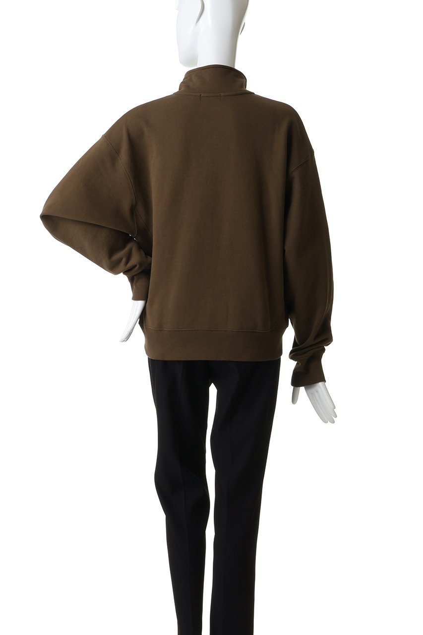 【アルアバイル/allureville】のハーフジップ刺繍プルオーバー 人気、トレンドファッション・服の通販 founy(ファニー) 　ファッション　Fashion　レディースファッション　Fashion for Women　トップス・カットソー　Cut & Sew Tops　シャツ・ブラウス・オフィスカジュアル　Elegant Blouses & Button-Ups　レディースパーカー・カジュアルフーディー　Casual Hoodies & Sweatshirts　ロングTシャツ・Tシャツ　Longline T-Shirts & Tees　カジュアルプルオーバー・ニットトップス　Pullovers & Knit Tops / Casual Pullovers　スウェット・クルーネックトップス　Sweatshirts & Crewnecks / Relaxed Fit Sweat Tops　カットソー・ベーシックTシャツ　Cut-and-Sewn Tops / Stretch Tees & Basics　スタイリッシュ　Stylish, Fashionable　デニム　Denim, Jeans Material　再入荷　Restock / Back in Stock　other-4|ID: prp329100004874448 ipo3291000000036357892