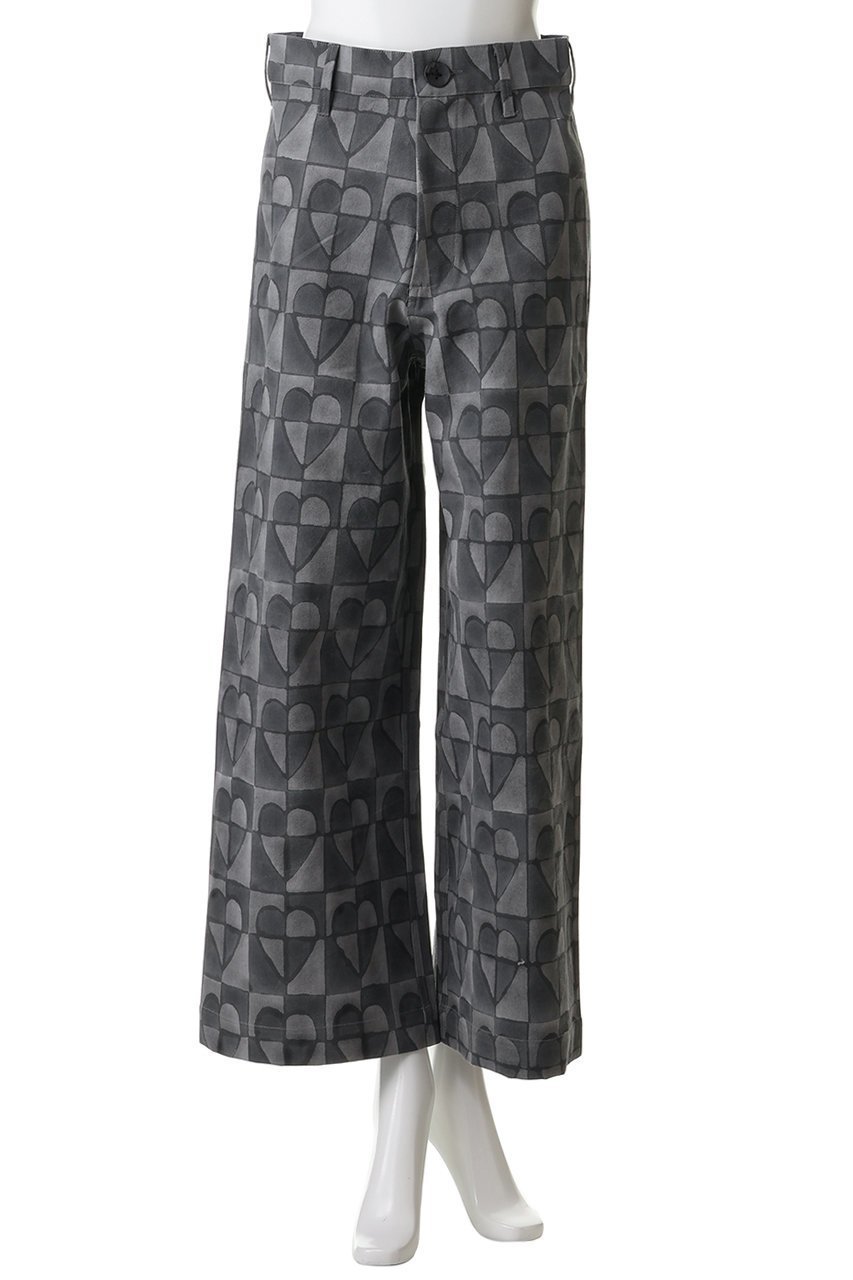 【エスゼット ブロックプリント/SZ Blockprints】のDISCO PANTS HEART COOKIE ワイドパンツ 人気、トレンドファッション・服の通販 founy(ファニー) 　ファッション　Fashion　レディースファッション　Fashion for Women　パンツ　Pants & Trousers　シンプル　Simple, Minimal　フォルム　Silhouette, Form　モチーフ　Motif, Design Theme　ワイド　Wide, Wide Fit　other-2|ID: prp329100004874449 ipo3291000000036357896