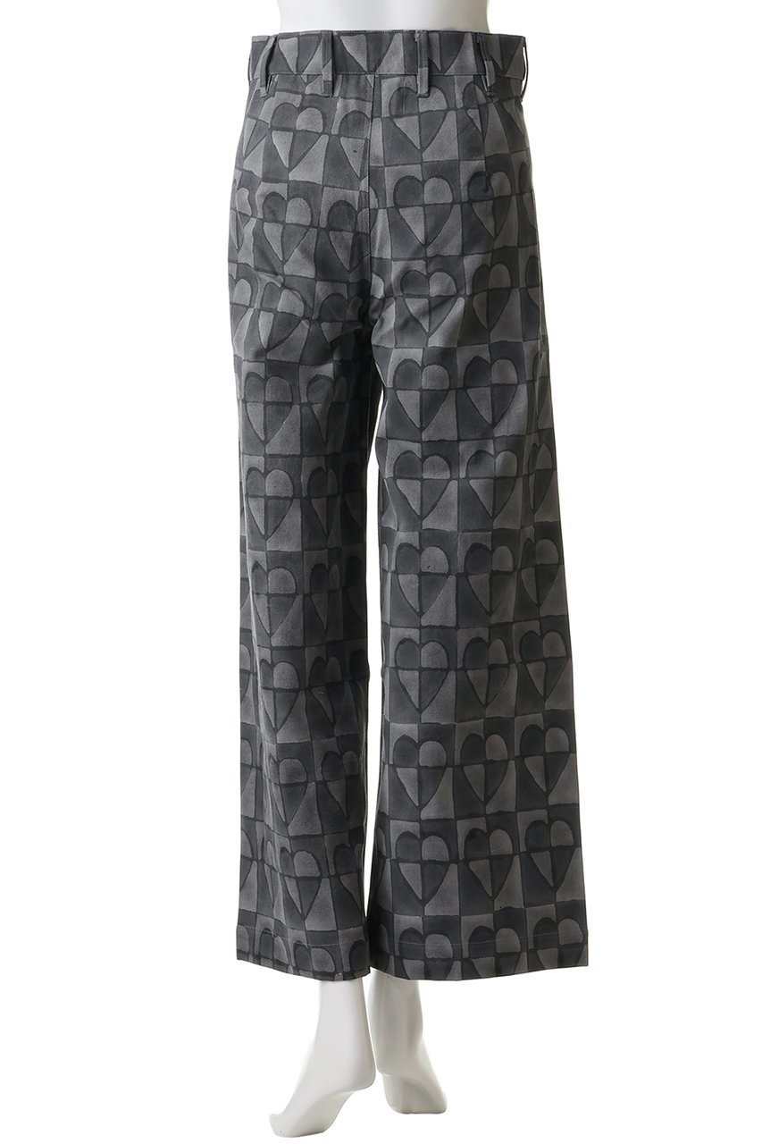【エスゼット ブロックプリント/SZ Blockprints】のDISCO PANTS HEART COOKIE ワイドパンツ 人気、トレンドファッション・服の通販 founy(ファニー) 　ファッション　Fashion　レディースファッション　Fashion for Women　パンツ　Pants & Trousers　シンプル　Simple, Minimal　フォルム　Silhouette, Form　モチーフ　Motif, Design Theme　ワイド　Wide, Wide Fit　other-4|ID: prp329100004874449 ipo3291000000036357898