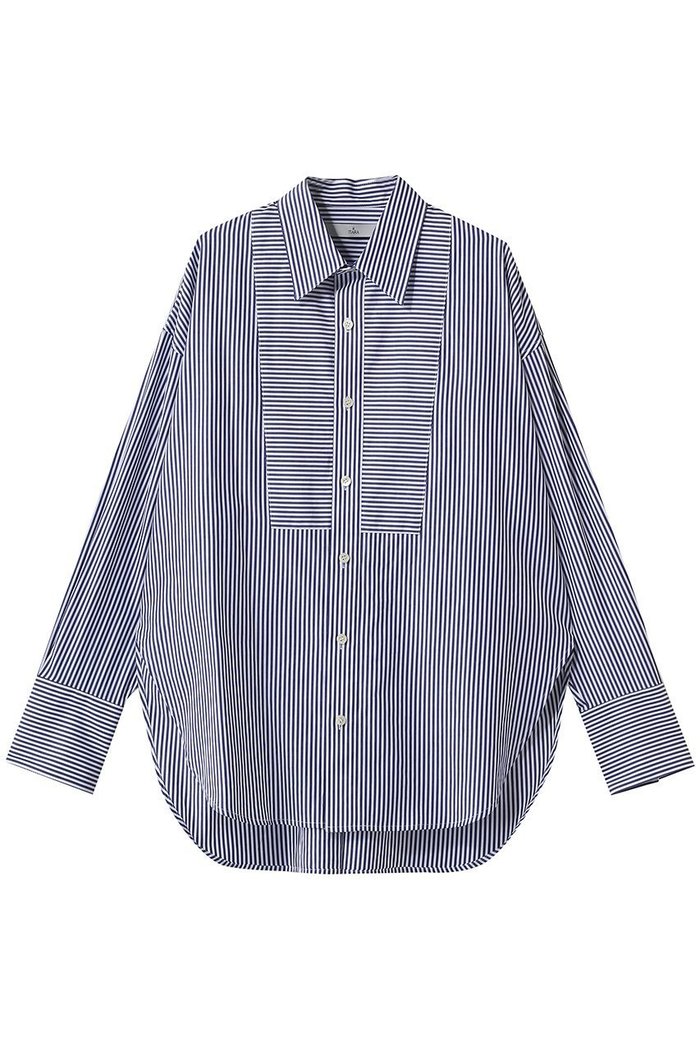 【ティアラ/Tiara】のビブヨークシャツ インテリア・キッズ・メンズ・レディースファッション・服の通販 founy(ファニー) https://founy.com/ ファッション Fashion レディースファッション Fashion for Women トップス・カットソー Cut & Sew Tops シャツ・ブラウス・オフィスカジュアル Elegant Blouses & Button-Ups ストライプ Stripe, Striped Pattern スリーブ Sleeve, Long Sleeve / Short Sleeve デニム Denim, Jeans Material ミックス Mix, Mixed Style ヨーク Yoke, Yoke Design ロング Long, Long-Length |ID: prp329100004874456 ipo3291000000036700720