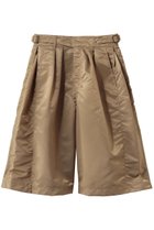 【ウーア/Uhr】のサテン グルカ ハーフ パンツ 人気、トレンドファッション・服の通販 founy(ファニー) ファッション Fashion レディースファッション Fashion for Women パンツ Pants & Trousers ショートパンツ・ハーフパンツ High-Waisted & Relaxed Shorts サテン Satin, Glossy Fabric ショート Short, Short Length シンプル Simple, Minimal ハーフ Half, Half-Length 夏 Summer 春 Spring S/S・春夏 SS, Spring/Summer, Warm Season thumbnail ベージュ|ID: prp329100004874464 ipo3291000000036358011