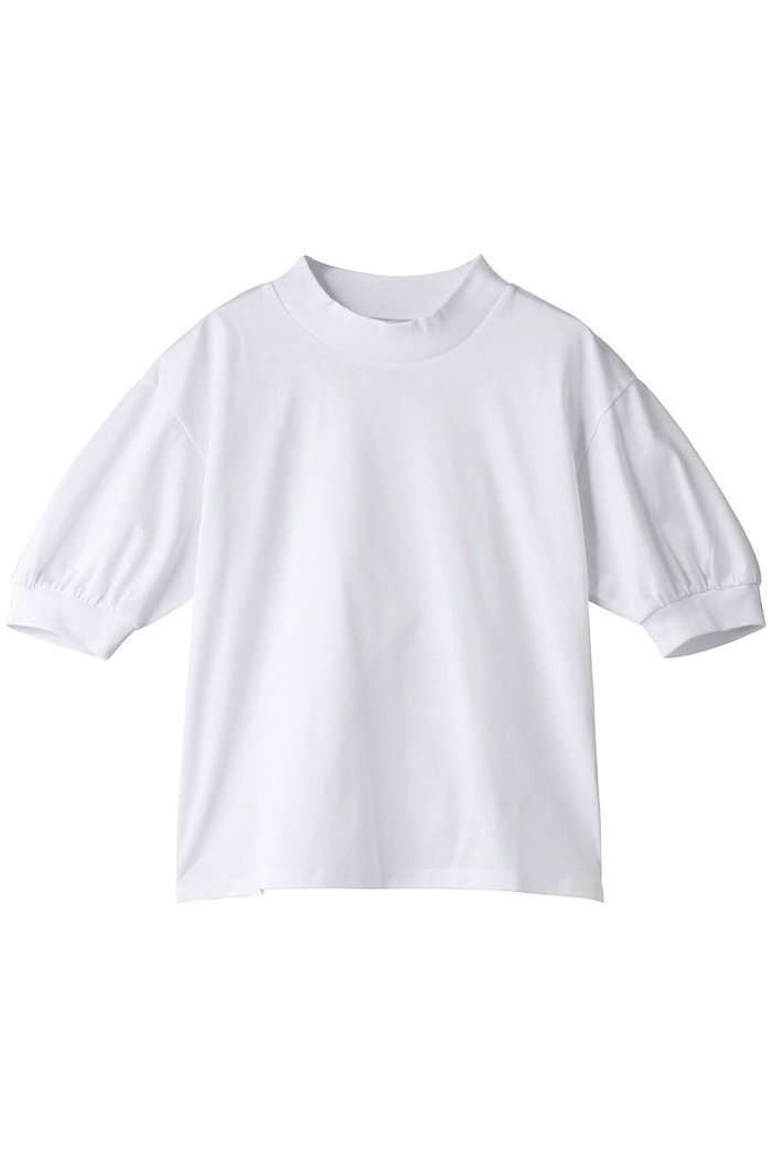 【スリー ドッツ/three dots】のビッグストライプ パフTシャツ インテリア・キッズ・メンズ・レディースファッション・服の通販 founy(ファニー) https://founy.com/ ファッション Fashion レディースファッション Fashion for Women トップス・カットソー Cut & Sew Tops シャツ・ブラウス・オフィスカジュアル Elegant Blouses & Button-Ups ロングTシャツ・Tシャツ Longline T-Shirts & Tees カットソー・ベーシックTシャツ Cut-and-Sewn Tops / Stretch Tees & Basics ショート Short, Short Length ストライプ Stripe, Striped Pattern スリーブ Sleeve, Long Sleeve / Short Sleeve ビッグ Big, Oversized モックネック Mock Neck, Short Turtleneck |ID: prp329100004874489 ipo3291000000036358185