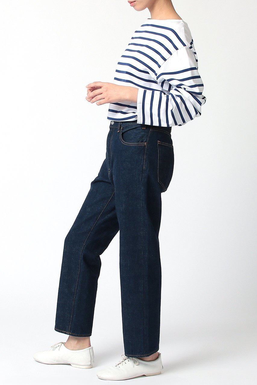 【ジェービーアタイア/J.B. ATTIRE】のCHAMB RY BASQUE SHIRT 人気、トレンドファッション・服の通販 founy(ファニー) 　ファッション　Fashion　レディースファッション　Fashion for Women　トップス・カットソー　Cut & Sew Tops　シャツ・ブラウス・オフィスカジュアル　Elegant Blouses & Button-Ups　ロングTシャツ・Tシャツ　Longline T-Shirts & Tees　カットソー・ベーシックTシャツ　Cut-and-Sewn Tops / Stretch Tees & Basics　スリーブ　Sleeve, Long Sleeve / Short Sleeve　バスク　Basque, Basque Style　バランス　Balance, Style Balance　ボーダー　Border, Stripe　ロング　Long, Long-Length　other-7|ID: prp329100004874507 ipo3291000000036358325