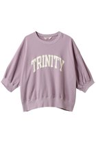 【オブラダ/Oblada】のTRINITY ハーフスリーブスウェットシャツ ラベンダー|ID: prp329100004874510 ipo3291000000036358341