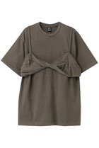 【プランク プロジェクト/PRANK PROJECT】のブラレットレイヤードTEE/ Bralette Layered Tee BRN(ブラウン)|ID: prp329100004874515 ipo3291000000036358385