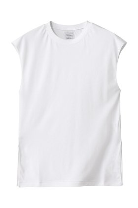 【グッド ピープル グッド ステッチング グッド プロダクト/GOOD PEOPLE GOOD STITCHING GOOD PRODUCT】 クルーネック フレンチスリーブTシャツ人気、トレンドファッション・服の通販 founy(ファニー) ファッション Fashion レディースファッション Fashion for Women トップス・カットソー Cut & Sew Tops シャツ・ブラウス・オフィスカジュアル Elegant Blouses & Button-Ups ロングTシャツ・Tシャツ Longline T-Shirts & Tees カットソー・ベーシックTシャツ Cut-and-Sewn Tops / Stretch Tees & Basics ショート Short, Short Length スリット Slit, Slit Detail スリーブ Sleeve, Long Sleeve / Short Sleeve フレンチ French, French Style 定番 Standard, Basic Item |ID:prp329100004874518