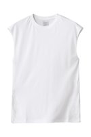 【グッド ピープル グッド ステッチング グッド プロダクト/GOOD PEOPLE GOOD STITCHING GOOD PRODUCT】のクルーネック フレンチスリーブTシャツ 人気、トレンドファッション・服の通販 founy(ファニー) ファッション Fashion レディースファッション Fashion for Women トップス・カットソー Cut & Sew Tops シャツ・ブラウス・オフィスカジュアル Elegant Blouses & Button-Ups ロングTシャツ・Tシャツ Longline T-Shirts & Tees カットソー・ベーシックTシャツ Cut-and-Sewn Tops / Stretch Tees & Basics ショート Short, Short Length スリット Slit, Slit Detail スリーブ Sleeve, Long Sleeve / Short Sleeve フレンチ French, French Style 定番 Standard, Basic Item |ID:prp329100004874518