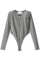 【プランク プロジェクト/PRANK PROJECT】のグロッシースキューバボディスーツ / Glossy Scuba Bodysuit GRY(グレー)|ID: prp329100004874520 ipo3291000000036358432