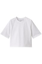 【スタニングルアー/STUNNING LURE】のウルティマコットンTシャツ 人気、トレンドファッション・服の通販 founy(ファニー) ファッション Fashion レディースファッション Fashion for Women トップス・カットソー Cut & Sew Tops キャミソール&ノースリーブ Camisoles & Sleeveless Tops シャツ・ブラウス・オフィスカジュアル Elegant Blouses & Button-Ups ロングTシャツ・Tシャツ Longline T-Shirts & Tees カットソー・ベーシックTシャツ Cut-and-Sewn Tops / Stretch Tees & Basics キャミソール Camisole, Spaghetti Strap Top シンプル Simple, Minimal スリーブ Sleeve, Long Sleeve / Short Sleeve タンク Tank Top, Sleeveless Top thumbnail ホワイト|ID: prp329100004874521 ipo3291000000036358442