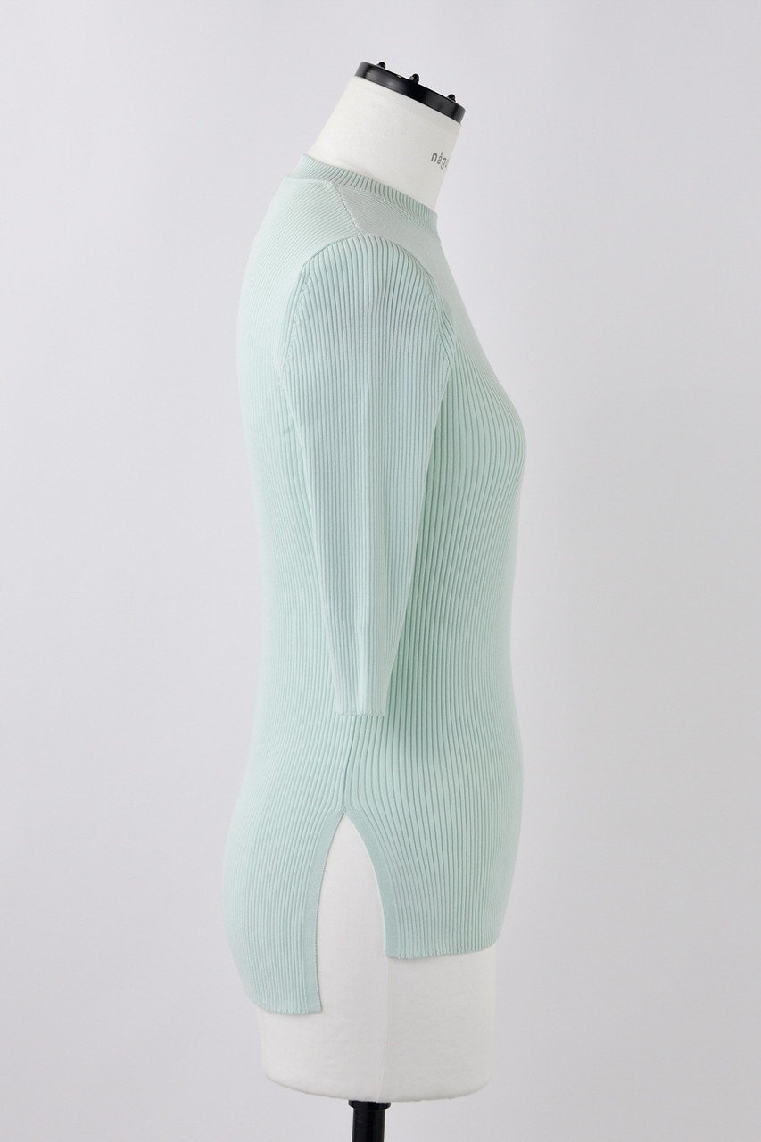 【ナゴンスタンス/nagonstans】の5分袖TOP 人気、トレンドファッション・服の通販 founy(ファニー) 　ファッション　Fashion　レディースファッション　Fashion for Women　トップス・カットソー　Cut & Sew Tops　シャツ・ブラウス・オフィスカジュアル　Elegant Blouses & Button-Ups　ロングTシャツ・Tシャツ　Longline T-Shirts & Tees　カットソー・ベーシックTシャツ　Cut-and-Sewn Tops / Stretch Tees & Basics　ショート　Short, Short Length　スリーブ　Sleeve, Long Sleeve / Short Sleeve　ハーフ　Half, Half-Length　フィット　Fit, Slim Fit　定番　Standard, Basic Item　春　Spring　秋　Autumn　other-4|ID: prp329100004874522 ipo3291000000036358456