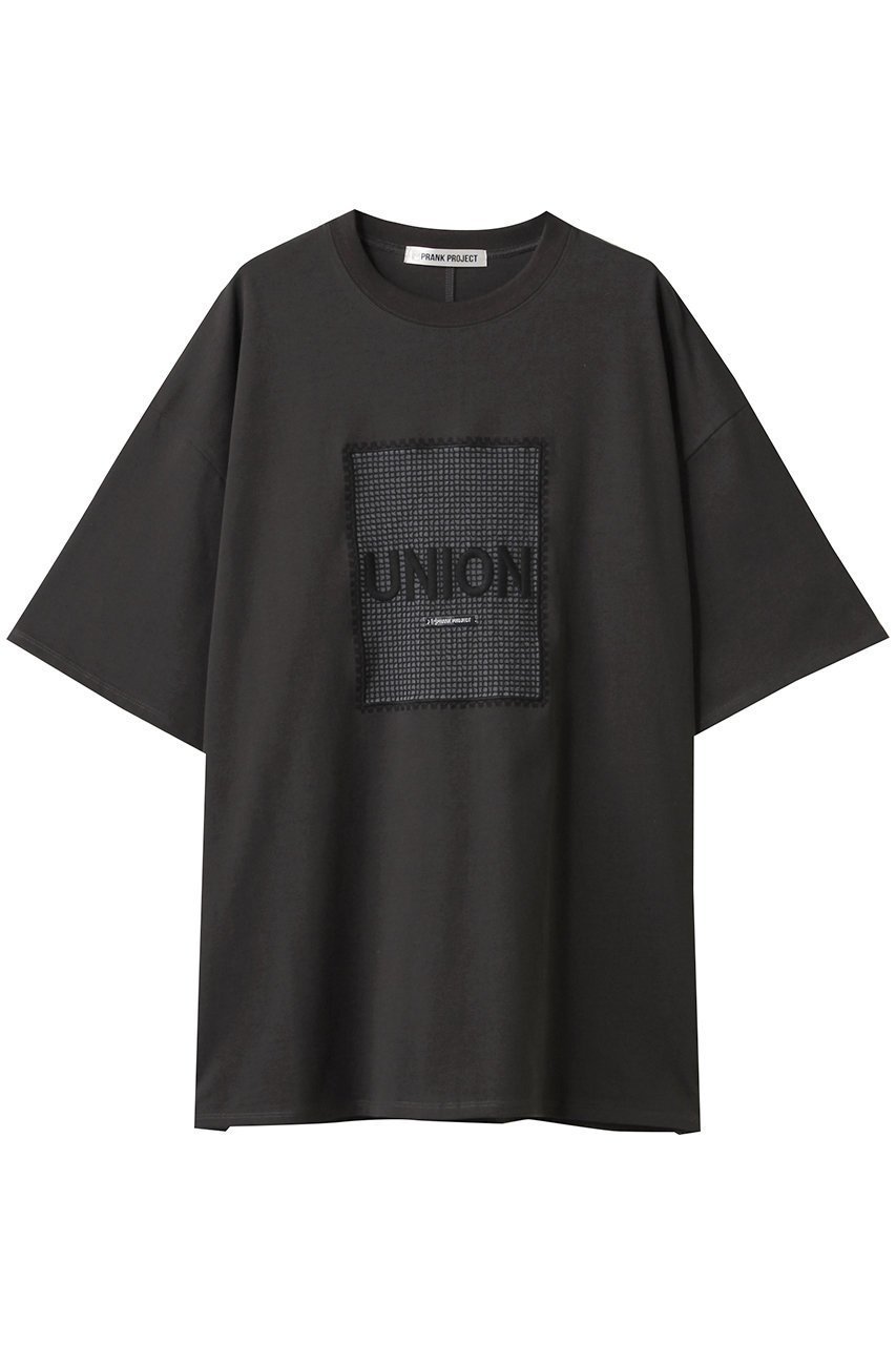 【プランク プロジェクト/PRANK PROJECT】のクロシェロゴTEE/ Crochet Logo Tee インテリア・キッズ・メンズ・レディースファッション・服の通販 founy(ファニー) 　ファッション　Fashion　レディースファッション　Fashion for Women　トップス・カットソー　Cut & Sew Tops　シャツ・ブラウス・オフィスカジュアル　Elegant Blouses & Button-Ups　ロングTシャツ・Tシャツ　Longline T-Shirts & Tees　カットソー・ベーシックTシャツ　Cut-and-Sewn Tops / Stretch Tees & Basics　おすすめ　Recommended / Our Picks　インナー　Innerwear　シアー　Sheer, See-Through　ショート　Short, Short Length　スリーブ　Sleeve, Long Sleeve / Short Sleeve　チュール　Tulip, Tulip Motif　今季　This Season, Current Season　C.GRY(チャコールグレー)|ID: prp329100004874529 ipo3291000000036358506