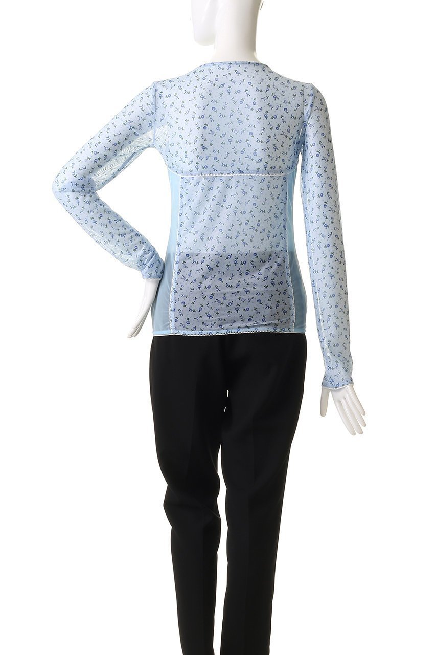 【メゾンスペシャル/MAISON SPECIAL】のSmall Floral Pattern Mesh Fabric Inner Tops/スモールフラワーメッシュインナー 人気、トレンドファッション・服の通販 founy(ファニー) 　ファッション　Fashion　レディースファッション　Fashion for Women　トップス・カットソー　Cut & Sew Tops　シャツ・ブラウス・オフィスカジュアル　Elegant Blouses & Button-Ups　ロングTシャツ・Tシャツ　Longline T-Shirts & Tees　カットソー・ベーシックTシャツ　Cut-and-Sewn Tops / Stretch Tees & Basics　インナー　Innerwear　シアー　Sheer, See-Through　スタイリッシュ　Stylish, Fashionable　スリーブ　Sleeve, Long Sleeve / Short Sleeve　ダメージ　Distressed, Destroyed　トレンド　Trend, Trending Now　プリント　Print, Printed Pattern　ミリタリー　Military, Army Style　メッシュ　Mesh, Net Fabric　モチーフ　Motif, Design Theme　レース　Lace, Lace Fabric　ロング　Long, Long-Length　おすすめ　Recommended / Our Picks　other-4|ID: prp329100004874530 ipo3291000000036358519