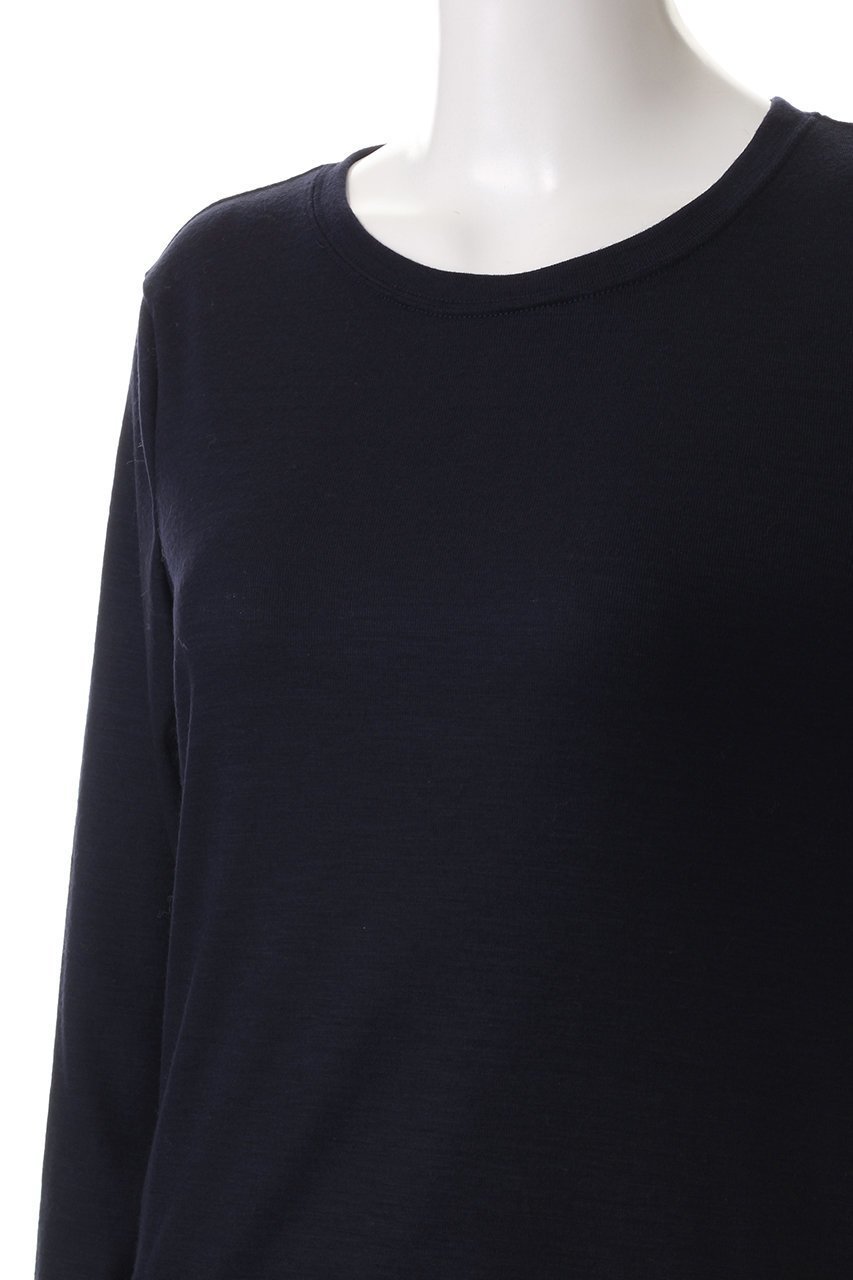 【アルアバイル/allureville】のシアーウールフライスプルオーバー 人気、トレンドファッション・服の通販 founy(ファニー) 　ファッション　Fashion　レディースファッション　Fashion for Women　トップス・カットソー　Cut & Sew Tops　シャツ・ブラウス・オフィスカジュアル　Elegant Blouses & Button-Ups　ロングTシャツ・Tシャツ　Longline T-Shirts & Tees　カジュアルプルオーバー・ニットトップス　Pullovers & Knit Tops / Casual Pullovers　カットソー・ベーシックTシャツ　Cut-and-Sewn Tops / Stretch Tees & Basics　シアー　Sheer, See-Through　ジャケット　Jacket, Outerwear　スリーブ　Sleeve, Long Sleeve / Short Sleeve　ロング　Long, Long-Length　other-5|ID: prp329100004874532 ipo3291000000036358543