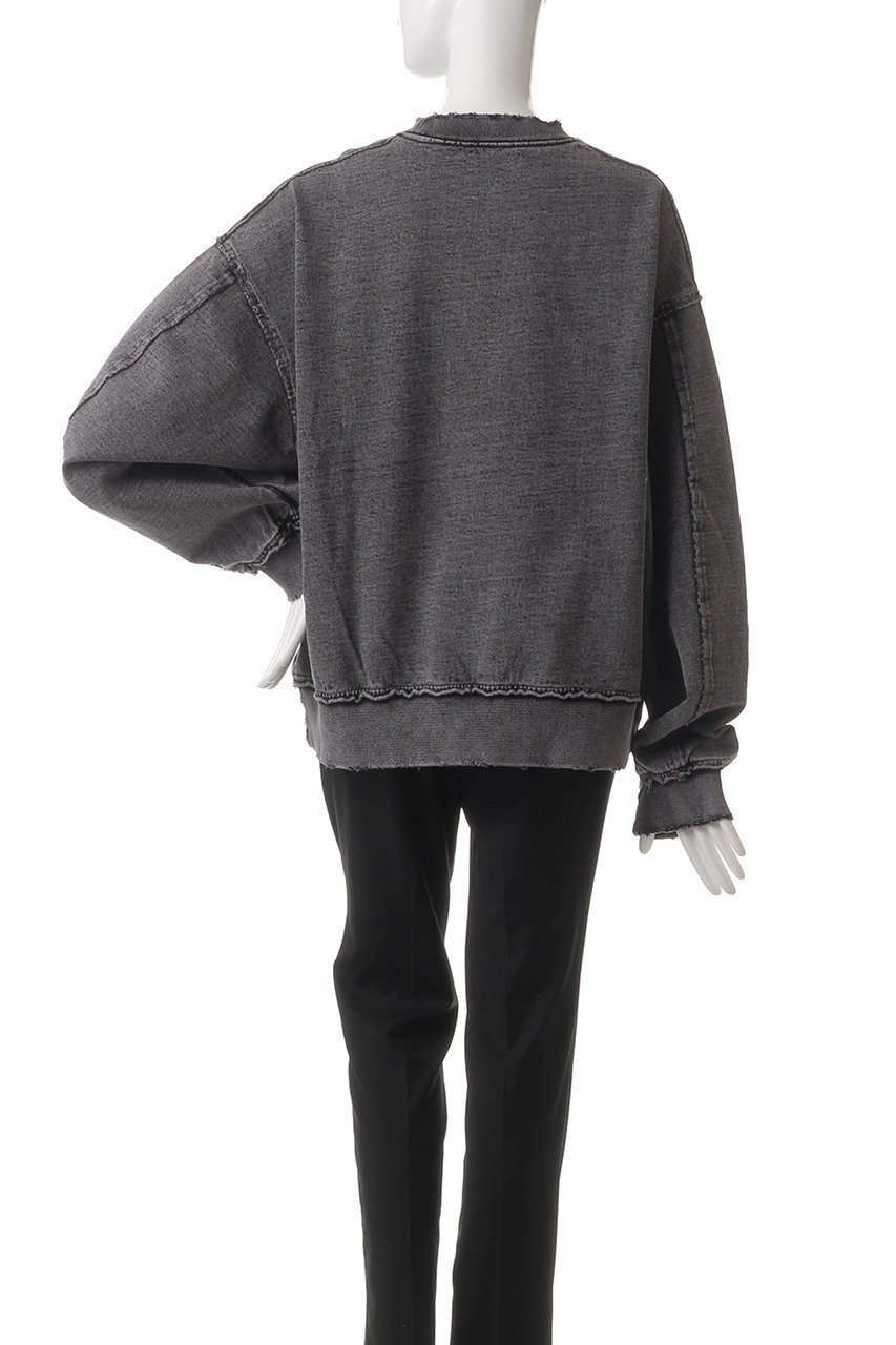 【メゾンスペシャル/MAISON SPECIAL】の【UNISEX】加工裏毛クルーネックPO 人気、トレンドファッション・服の通販 founy(ファニー) 　ファッション　Fashion　レディースファッション　Fashion for Women　トップス・カットソー　Cut & Sew Tops　シャツ・ブラウス・オフィスカジュアル　Elegant Blouses & Button-Ups　レディースパーカー・カジュアルフーディー　Casual Hoodies & Sweatshirts　ロングTシャツ・Tシャツ　Longline T-Shirts & Tees　スウェット・クルーネックトップス　Sweatshirts & Crewnecks / Relaxed Fit Sweat Tops　カットソー・ベーシックTシャツ　Cut-and-Sewn Tops / Stretch Tees & Basics　ユニセックス　Unisex, Genderless　カットオフ　Cut-Off Design　デニム　Denim, Jeans Material　トレンド　Trend, Trending Now　リラックス　Relax, Relaxed Fit　ワイド　Wide, Wide Fit　other-4|ID: prp329100004874547 ipo3291000000036358646