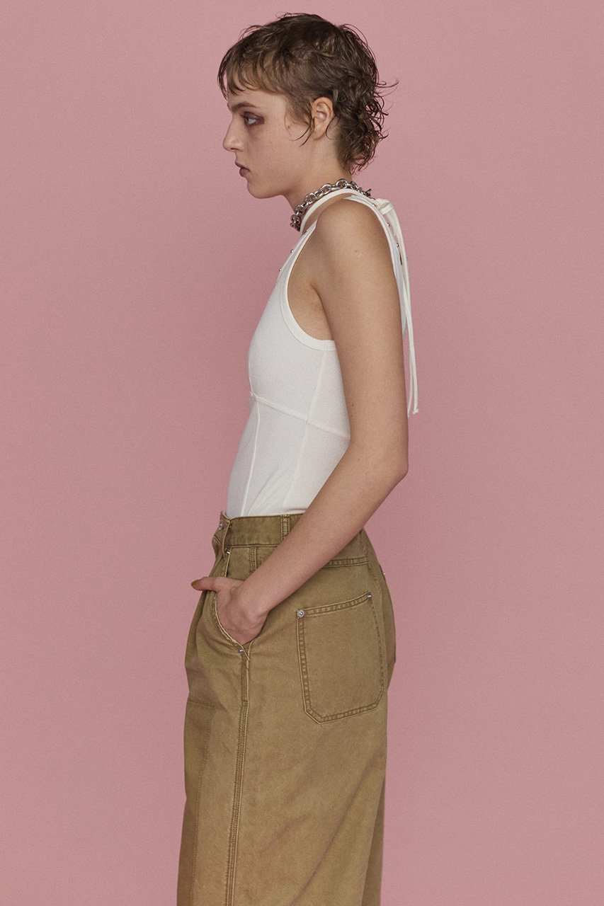 【メゾンスペシャル/MAISON SPECIAL】のPigment Processing Studs Tank Top/ピグメントスタッズタンクトップ 人気、トレンドファッション・服の通販 founy(ファニー) 　ファッション　Fashion　レディースファッション　Fashion for Women　トップス・カットソー　Cut & Sew Tops　キャミソール&ノースリーブ　Camisoles & Sleeveless Tops　シャツ・ブラウス・オフィスカジュアル　Elegant Blouses & Button-Ups　ロングTシャツ・Tシャツ　Longline T-Shirts & Tees　カットソー・ベーシックTシャツ　Cut-and-Sewn Tops / Stretch Tees & Basics　キャミソール　Camisole, Spaghetti Strap Top　コルセット　Corset, Bustier　スタッズ　Studs, Metal Accents　タンク　Tank Top, Sleeveless Top　トレンド　Trend, Trending Now　ヴィンテージ　Vintage Style　other-6|ID: prp329100004874548 ipo3291000000036358656