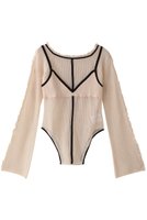 【プランク プロジェクト/PRANK PROJECT】のレイヤードフリルニットトップス / Layered Frill Knit Top 人気、トレンドファッション・服の通販 founy(ファニー) ファッション Fashion レディースファッション Fashion for Women トップス・カットソー Cut & Sew Tops ニット Knit Tops & Sweaters キャミソール&ノースリーブ Camisoles & Sleeveless Tops シャツ・ブラウス・オフィスカジュアル Elegant Blouses & Button-Ups ロングTシャツ・Tシャツ Longline T-Shirts & Tees カットソー・ベーシックTシャツ Cut-and-Sewn Tops / Stretch Tees & Basics キャミソール Camisole, Spaghetti Strap Top スーツ Suit, Formalwear タンク Tank Top, Sleeveless Top デコルテ Décolleté, Neckline ドッキング Docking, Mixed Material フリル Frill, Ruffle ボトム Bottoms, Lower Wear リネン Linen, Linen Fabric |ID:prp329100004874567