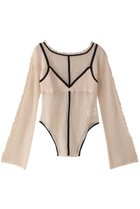 【プランク プロジェクト/PRANK PROJECT】のレイヤードフリルニットトップス / Layered Frill Knit Top 人気、トレンドファッション・服の通販 founy(ファニー) ファッション Fashion レディースファッション Fashion for Women トップス・カットソー Cut & Sew Tops ニット Knit Tops & Sweaters キャミソール&ノースリーブ Camisoles & Sleeveless Tops シャツ・ブラウス・オフィスカジュアル Elegant Blouses & Button-Ups ロングTシャツ・Tシャツ Longline T-Shirts & Tees カットソー・ベーシックTシャツ Cut-and-Sewn Tops / Stretch Tees & Basics キャミソール Camisole, Spaghetti Strap Top スーツ Suit, Formalwear タンク Tank Top, Sleeveless Top デコルテ Décolleté, Neckline ドッキング Docking, Mixed Material フリル Frill, Ruffle ボトム Bottoms, Lower Wear リネン Linen, Linen Fabric thumbnail BGE(ベージュ)|ID: prp329100004874567 ipo3291000000036358794