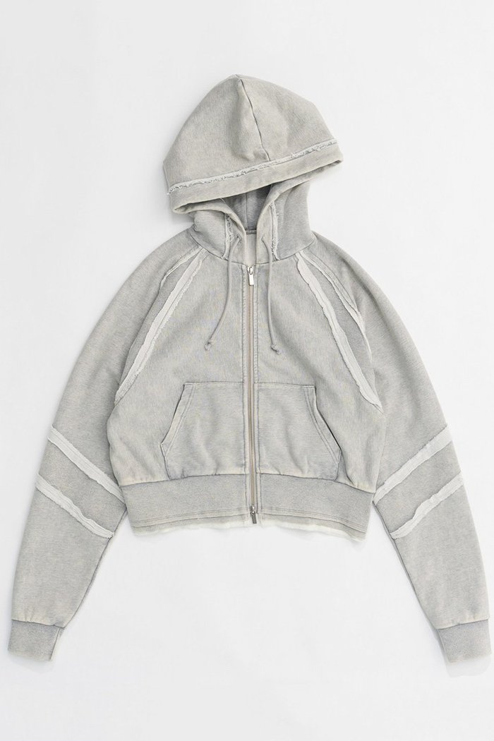 【メゾンスペシャル/MAISON SPECIAL】のCrush Processing Short Length Hoodie/クラッシュドショートパーカー インテリア・キッズ・メンズ・レディースファッション・服の通販 founy(ファニー) https://founy.com/ ファッション Fashion レディースファッション Fashion for Women トップス・カットソー Cut & Sew Tops シャツ・ブラウス・オフィスカジュアル Elegant Blouses & Button-Ups レディースパーカー・カジュアルフーディー Casual Hoodies & Sweatshirts ロングTシャツ・Tシャツ Longline T-Shirts & Tees スウェット・クルーネックトップス Sweatshirts & Crewnecks / Relaxed Fit Sweat Tops カットソー・ベーシックTシャツ Cut-and-Sewn Tops / Stretch Tees & Basics コンパクト Compact, Small Size タイトスカート Pencil Skirt, Tight Skirt パウダー Powder, Soft Tone レース Lace, Lace Fabric 羽織 Haori, Light Jacket |ID: prp329100004874587 ipo3291000000036358944