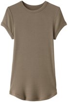 【ボーダーズ アット バルコニー/BORDERS at BALCONY】のリブTシャツ 人気、トレンドファッション・服の通販 founy(ファニー) ファッション Fashion レディースファッション Fashion for Women トップス・カットソー Cut & Sew Tops シャツ・ブラウス・オフィスカジュアル Elegant Blouses & Button-Ups ロングTシャツ・Tシャツ Longline T-Shirts & Tees カットソー・ベーシックTシャツ Cut-and-Sewn Tops / Stretch Tees & Basics なめらか Smooth, Silky Texture ショート Short, Short Length シルク Silk, 100% Silk スリーブ Sleeve, Long Sleeve / Short Sleeve ベーシック Basic, Essential thumbnail ベージュ|ID: prp329100004874592 ipo3291000000036358987
