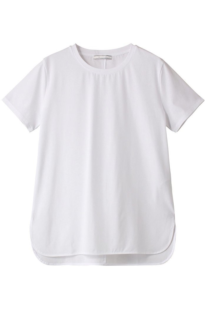 【ベイジ,/BEIGE,】のBROIS(ブロア)/Tシャツ インテリア・キッズ・メンズ・レディースファッション・服の通販 founy(ファニー) https://founy.com/ ファッション Fashion レディースファッション Fashion for Women トップス・カットソー Cut & Sew Tops シャツ・ブラウス・オフィスカジュアル Elegant Blouses & Button-Ups ロングTシャツ・Tシャツ Longline T-Shirts & Tees カットソー・ベーシックTシャツ Cut-and-Sewn Tops / Stretch Tees & Basics インナー Innerwear ショート Short, Short Length シンプル Simple, Minimal ストレッチ Stretch, Stretchy Fabric スリーブ Sleeve, Long Sleeve / Short Sleeve エレガント 上品 Elegant 定番 Standard, Basic Item |ID: prp329100004874620 ipo3291000000036359185